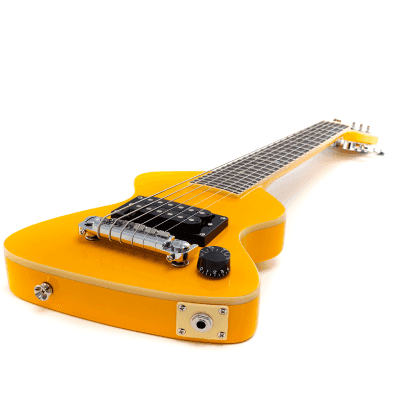 Signed Yellow Chiquita Travel Guitar