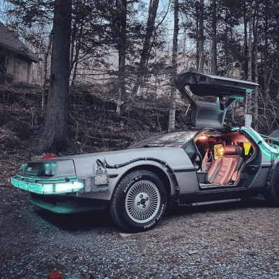 Own a DeLorean Time Machine For a Day