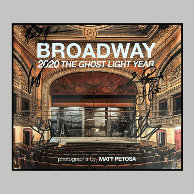 Signed Broadway 2020 The Ghost Light Year Book