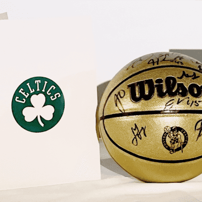 Signed Celtics Basketball