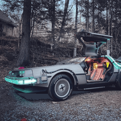 Be Driven to the Gala Party in a DeLorean Time Machine