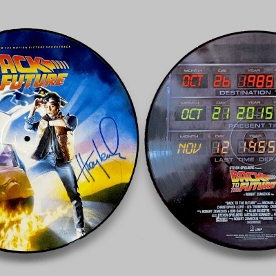 Signed Back To The Future (Music From the Motion Picture Soundtrack) LP Vinyl Record